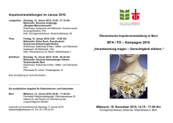 BFA / FO – Kampagne 2016