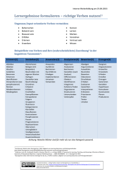 Handout - Peter Baumgartner