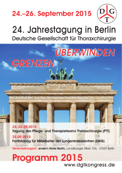 GRENZEN &Uuml;BERWINDEN - Paul Gerhardt Diakonie