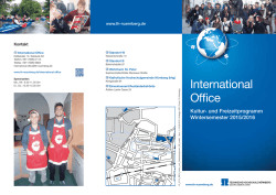 International Office - Technische Hochschule N&uuml;rnberg