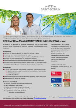 International Management Trainee