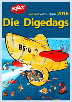 Digedags-Gesamtverzeichnis 2016