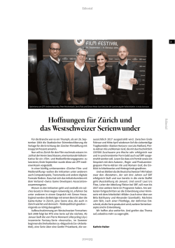 Hoffnungen f&uuml;r Z&uuml;rich und das Westschweizer Serienwunder
