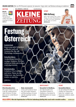 NBA-Hoffnung - Kleine Zeitung ePaper