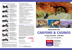 canyons & casinos