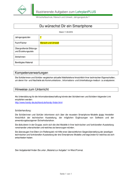 Du wünschst Dir ein Smartphone