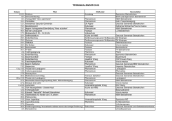 terminkalender 2016 - der Gemeinde Steinakirchen am Forst