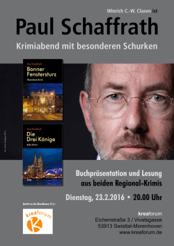 Winrich C.-W. Clasen ist kreaforum Eichenstraße 3 / Vivatsgasse