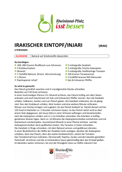 IRAKISCHER EINTOPF/INJARI (IRAK)