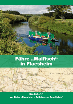 Fähre „Maifisch“ in Flaesheim - Römer-Lippe