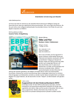 Ebbe und Flut - Willegoos Verlag