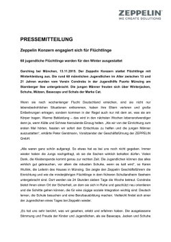 PRESSEMITTEILUNG