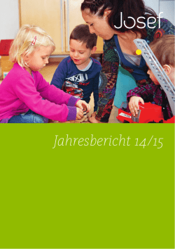 Jahresbericht 14/15 - St. Josef