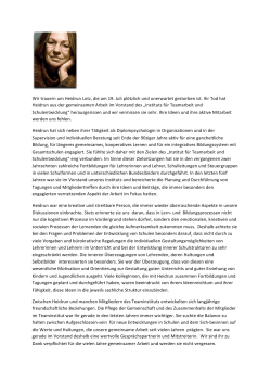 Heidrun!Lotz - Institut f&uuml;r Teamarbeit