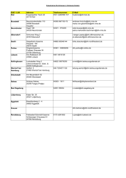 EAE Liste Internet - DRK-Landesverband Schleswig