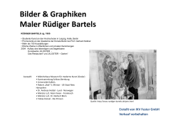 Bilder & Graphiken Maler Rüdiger Bartels