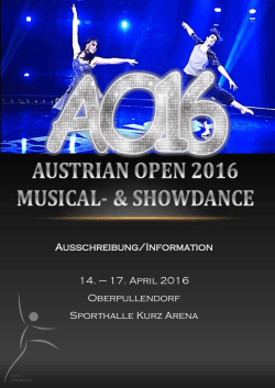 Aussendung AO2016 - Austrian Show Dance Union International