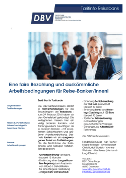 Eine faire Bezahlung und auskömmliche Arbeitsbedingungen für