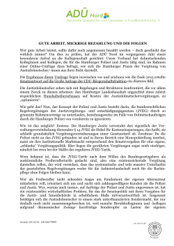 GUTE ARBEIT, MICKRIGE BEZAHLUNG UND DIE