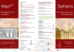 Informationen - Stiftung Schloss und Park Benrath