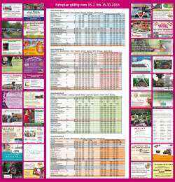 aktuelle Fahrplan - Stadt Schneverdingen