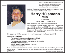 Harry H&uuml;lsmann