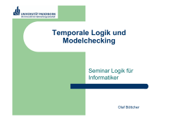 Temporale Logik und Model Checking