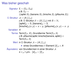 Grundlagen der Informatik -