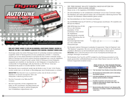 • Der “freie eingang” (am auto tunemoDul) muss nun mit Dem Can