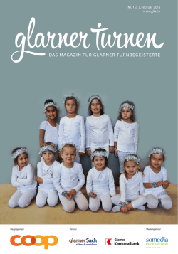 Ausgabe 1-2016 - Glarner Turnverband