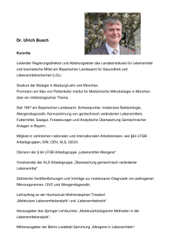 Dr. Ulrich Busch