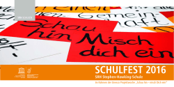 schulfest 2016 - SRH Stephen-Hawking