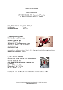 Cannonball Paradise 27 April – 19 October/27. April