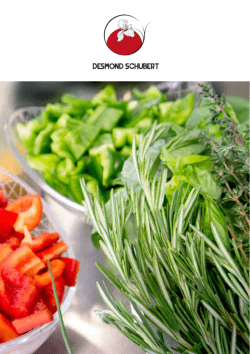 PDF Datei mit näherer Beschreibung des Kochkurses