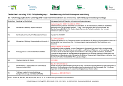 DLT 2016, Fr&uuml;hjahrstagung