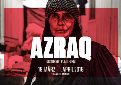Exposé: Azraq  - Vielfalt bewegt Frankfurt