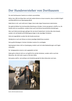 10.03.2016 Marco der Hundeversteher