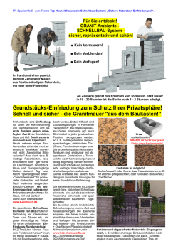 Grundst&uuml;cks-Einfriedung zum Schutz Ihrer Privatsph&auml;re!