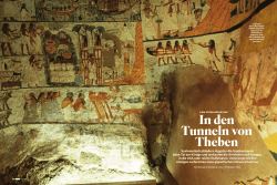 In den Tunneln von Theben