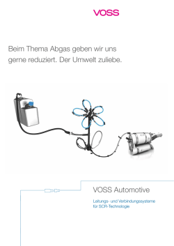 Prospekt „SCR-Technologie“