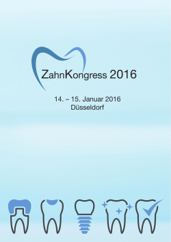 ZahnKongress 2016 - atacama | Software GmbH