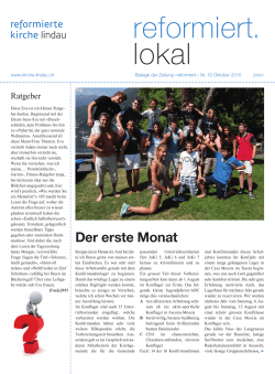 Ausgabe Oktober 2015 - kirche