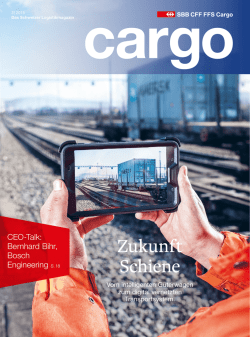 SBB Cargo Magazin 03/2015