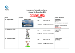 Gruppe Rigi - insieme Luzern