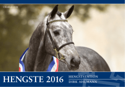 hengste 2016 - Hengststation Ahlmann