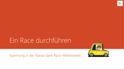 Ein Race durchf&uuml;hren