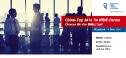 China-Tag 2016 im NRW-Forum
