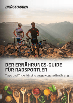 der ernährungs-guide für radsportler