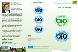 Das Bio-Siegel
