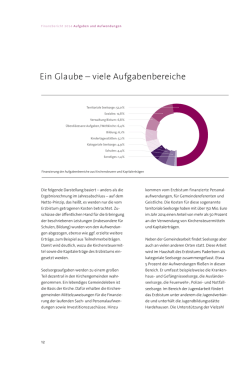Ein Glaube &ndash; viele Aufgabenbereiche